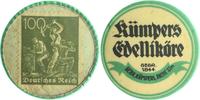 VARIA (Deutsches Reich) Briefmarkenkapselgeld (100 Pfennig) Fa. Kümpers Edelliköre