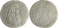 Brandenburg in Franken - Ansbach 1/6 Taler Johann Friedrich 1667-1686 -