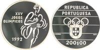 Portugal 200 Escudos Olympische Spiele 1992 in Barcelona - Läufer -