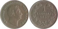 Baden 1 Kreuzer Leopold 1830-1852 -