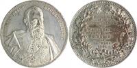 Bayern Versilberte Bronzemedaille Zur Erinnerung a.d. Grundsteinlegung des Waisenhauses für den Distrikt Nürnberg -