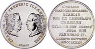 Hessen-Kassel Medaille, Nachprägung von 1984 Friedrich II. 1760-1785 -