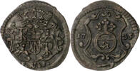 Sachsen 1 Pfennig Friedrich August II. 1733-1763 -