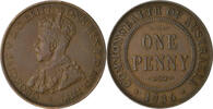 Australien 1 Penny George V. 1910-1936 -