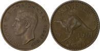 Australien 1 Penny George VI. 1936-1952 -