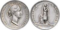 Württemberg kleine Silbermedaille (Wilhelm I. 1816-1864) -