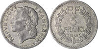 Frankreich 5 Francs Provisorische Regierung 1944-1947 -