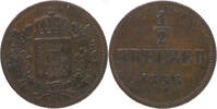 Bayern 1/2 Kreuzer Maximilian II. Joseph 1848-1864 -