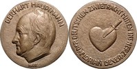 Personen Gußmedaille Gerhart Hauptmann, a. sein Werk "Florian Geyer" -
