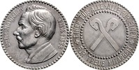 Personen Medaille, versilbert Fr. Wilhelm Raiffeisen, a.d. Begründer des Genossenschaftswesens -