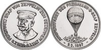 Luftfahrt - Ballon Medaille a.d. Jungfernfahrt des Freiballons Graf Zeppelin -