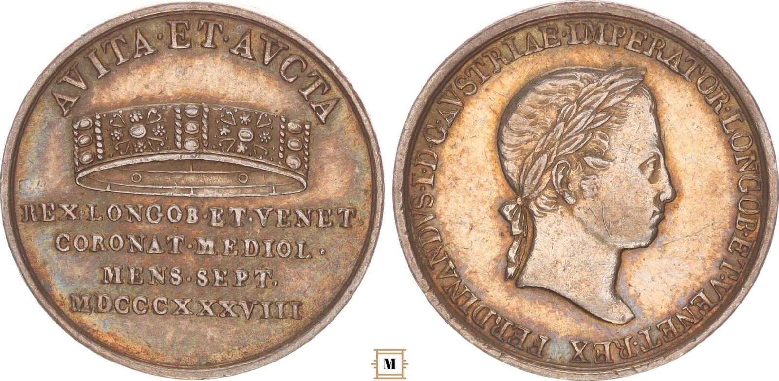 1838 Austria on sale Emperor Ferdinand coin.