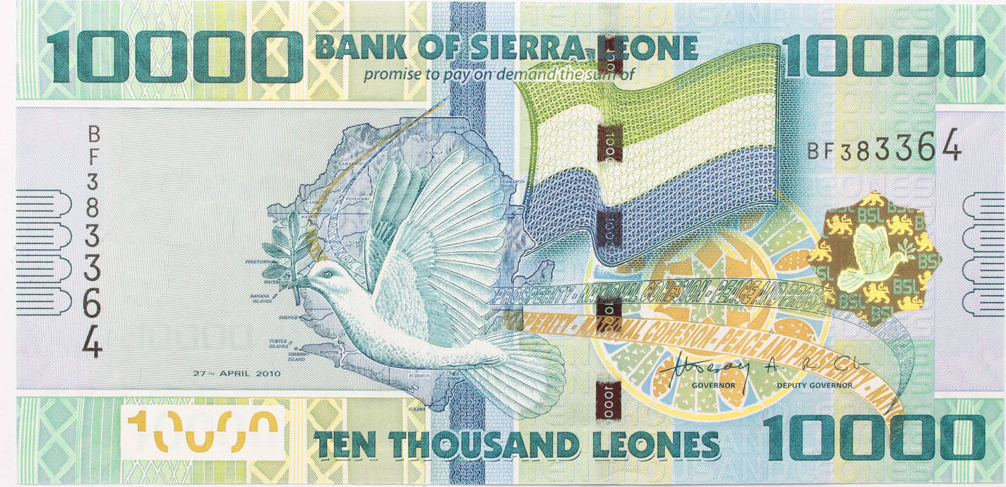 Sierra Leone 10000 Leones 2004 UNC MA Shops sierra-leone-10000-leones-2004-unc-ma-shops