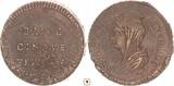 Italy - Papal States 5 baiocchi unreadable date Pio VI., Perugia excellent for the type!