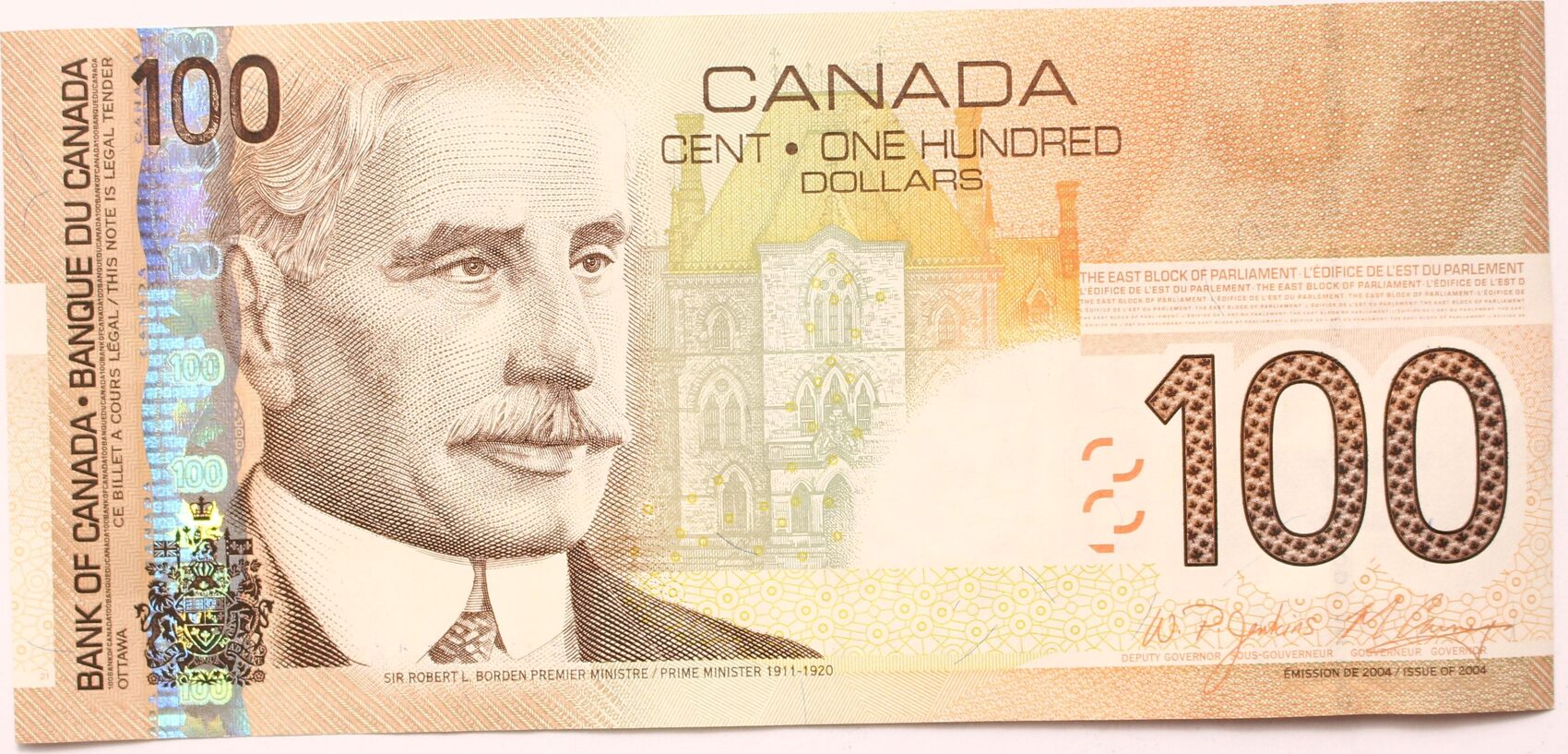 Canada 100 dollars aUNC | MA-Shops