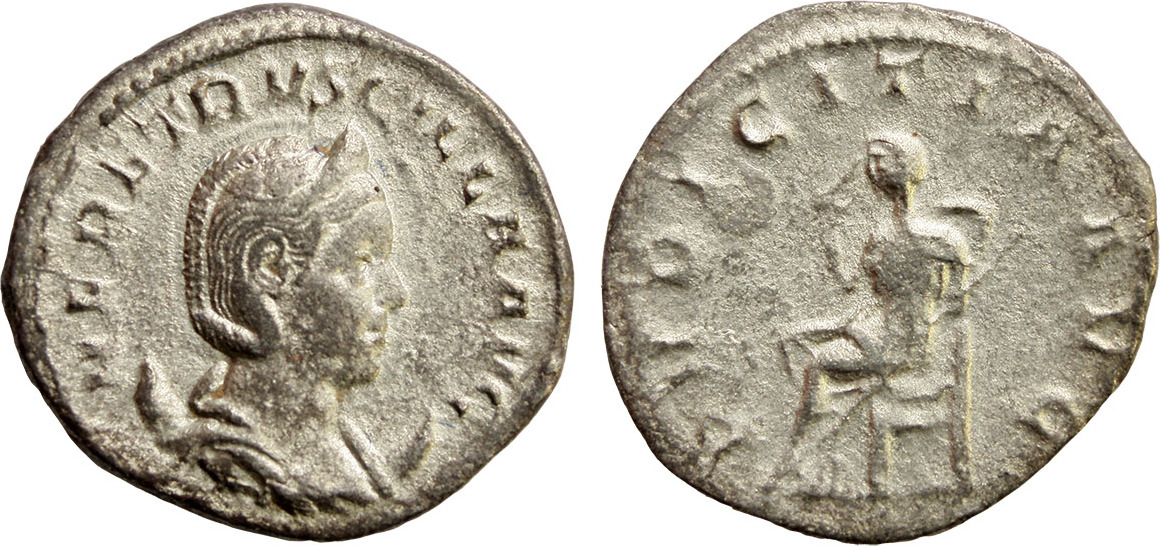 Roman Empire AR Antoninianus 249-251 Herennia Etruscilla, Pudicitia ...