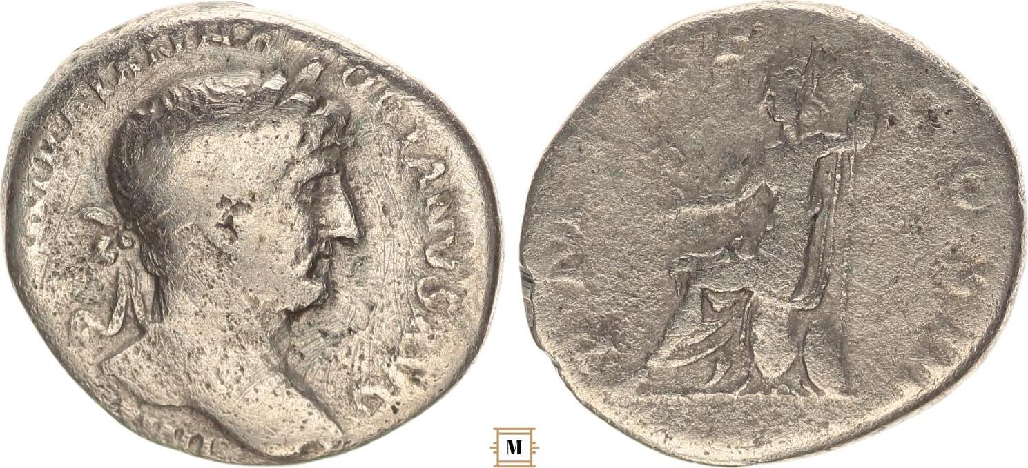 hadrian ar denarius italy replica