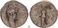 Roman Empire AR denarius Septimius Severus, BONI EVENTVS, Bonus Eventus standing, Emesa -