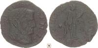 follis 310-324 Roman Empire Licinius I., Genius holding, Head of Sol barbaric imitation