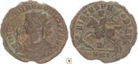 Roman Empire follis Probus, VIRTVS PROBI AVG, Emperor on horseback spearing enemy -