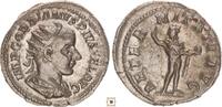 Roman Empire AR Antoninianus Gordian III., AETERNITATI AVG, Sol standing -