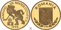 Romania 100 lei XIX. Winter Olympics Nagano -
