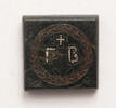 Byzantine Empire weight inlaid with silver and copper -
