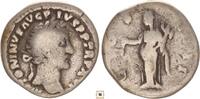 Roman Empire AR denarius Antoninus Pius, COS IIII, Vesta standing -