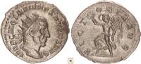 Roman Empire Antoninianus Trajan Decius, VICTORIA AVG, Victory advancing left -