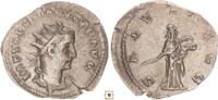 Roman Empire AR Antoninianus Valerian I., SALVS AVGG, Salus standing -