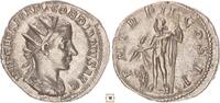 Roman Empire Antoninianus Gordian III., PM TR P II COS P P, Jupiter standing -