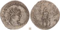 Roman Empire AR Antoninianus Valerian I., VIRTVS AVGG, Virtus standing -