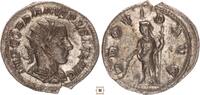 Roman Empire AR Antoninianus Gordian III., PROVID AVG, Providentia standing -