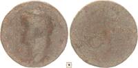 Roman Empire AE As Nero, Victory advancing left -