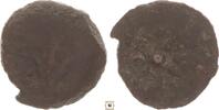 Judea prutah Hasmoneans Alexander Jannaeus, Jerusalem, Anchor / Star -