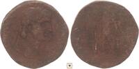 Roman Empire AE sestertius Claudius, Spes advancing left -