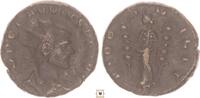 Roman Empire Antoninianus Claudius Gothicus, FIDES MILIT, Fides holding two standards, Mediolanum -