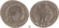 Roman Empire AE follis Constantine I., MARTI CONSERVATORI, Mars standing -