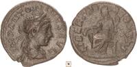 Roman Empire AR denarius Elagabalus, LIBERTAS AVGVSTI, Libertas seated -