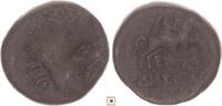 Greek-Thrace AE 21mm Head of Zeus / Horseman riding right, Odessos -