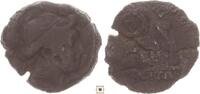 Greek-Thrace AE 18mm Female head / great god reclining left, Odessos -