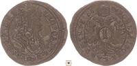 RDR 1 kreuzer Leopold I., Breslau, Raue Oberflache -