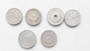 Mongolia 5-15-20 mongo Lot of 6pcs -
