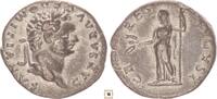 Roman Empire AR denarius Domitian as Caesar, CERES AVGVST, Ceres standing -