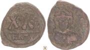 Byzantine Empire 1/2 follis Heraclius, Carthage -