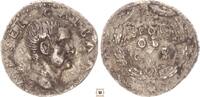 Roman Republic AR denarius Galba, SPQR / OB / C S in wreath -