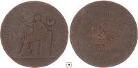 France 2 sols Constitution, Monneron Brothers -