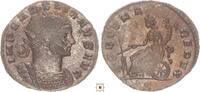 Roman Empire AE Antoninianus Aurelian, FORTVNA REDVX, Fortuna seated, Siscia -