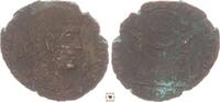 Roman Empire AE 2 Magnentius, Two victories holding shield inscribing VOT/V/MVLT/X -