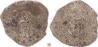 Byzantine Empire billon, aspron trachy Isaac II. Angelus, -